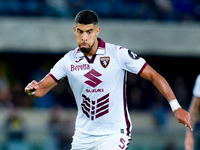 Adam Masina of Torino FC during the Serie A Enilive match between Hellas Verona and Torino FC at Stadio Marcantonio Bentegodi on September 2...