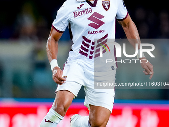 during the Serie A Enilive match between Hellas Verona and Torino FC at Stadio Marcantonio Bentegodi on September 20, 2024 in Verona, Italy....