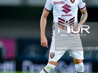 Ivan Ilic of Torino FC during the Serie A Enilive match between Hellas Verona and Torino FC at Stadio Marcantonio Bentegodi on September 20,...