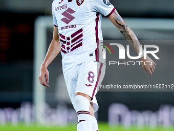 Ivan Ilic of Torino FC during the Serie A Enilive match between Hellas Verona and Torino FC at Stadio Marcantonio Bentegodi on September 20,...