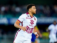 Che' Adams of Torino FC during the Serie A Enilive match between Hellas Verona and Torino FC at Stadio Marcantonio Bentegodi on September 20...