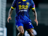 Jackson Tchatchoua of Hellas Verona during the Serie A Enilive match between Hellas Verona and Torino FC at Stadio Marcantonio Bentegodi on...