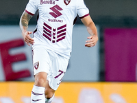 Karol Linetty of Torino FC during the Serie A Enilive match between Hellas Verona and Torino FC at Stadio Marcantonio Bentegodi on September...