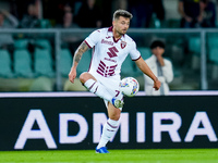 Karol Linetty of Torino FC during the Serie A Enilive match between Hellas Verona and Torino FC at Stadio Marcantonio Bentegodi on September...