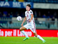 Gvidas Gineitis of Torino FC during the Serie A Enilive match between Hellas Verona and Torino FC at Stadio Marcantonio Bentegodi on Septemb...