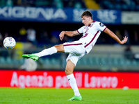 Gvidas Gineitis of Torino FC during the Serie A Enilive match between Hellas Verona and Torino FC at Stadio Marcantonio Bentegodi on Septemb...