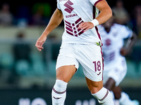 Che' Adams of Torino FC during the Serie A Enilive match between Hellas Verona and Torino FC at Stadio Marcantonio Bentegodi on September 20...