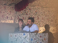 Indian National Congress head Rahul Gandhi addresses a campaign rally in Srinagar, Indian Administered Kashmir, on September 23, 2024. (