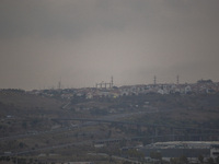 A general view of cloudy weather due to smoke from wildfires in Lisbon, Portugal, on September 22, 2024. The fires that begin on September 1...