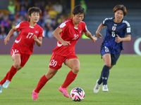 Un-Yong Chae of Korea DPR controls the ball during the FIFA U-20 Women's World Cup final match between Korea DPR and Japan at El Campin Stad...