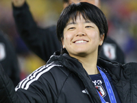 Fuka Tsunoda of Japan waves to fans after the FIFA U-20 Women's World Cup Colombia 2024 Final match between Korea DPR and Japan at Estadio E...