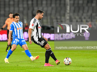 Mihaita Alexandru Chipciu is in action during the match between Universitatea Cluj and Universitatea Craiova at Cluj Arena Stadium in Cluj,...