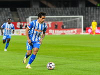 Luis Javier Paradela Diaz plays during the match between Universitatea Cluj and Universitatea Craiova at Cluj Arena Stadium in Cluj, Romania...