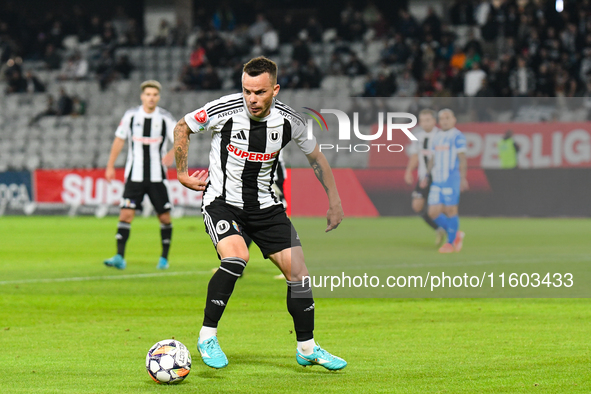 Dan Nicolae NISTOR participates in the match between Universitatea Cluj and Universitatea Craiova at Cluj Arena Stadium in Cluj, Romania, on...