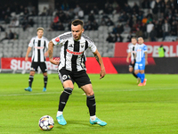 Dan Nicolae NISTOR participates in the match between Universitatea Cluj and Universitatea Craiova at Cluj Arena Stadium in Cluj, Romania, on...