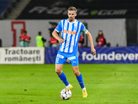 Nicusor Silviu Bancu plays during the match between Universitatea Cluj and Universitatea Craiova at Cluj Arena Stadium in Cluj, Romania, on...