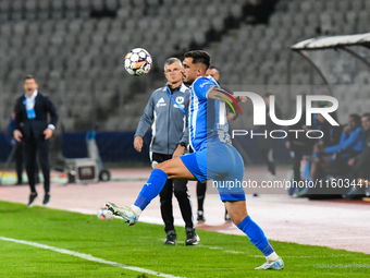 Virgil Andrei IVAN plays during the match between Universitatea Cluj and Universitatea Craiova at Cluj Arena Stadium in Cluj, Romania, on Se...