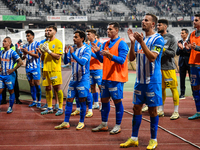 Players of Universitatea Craiova after the match between Universitatea Cluj and Universitatea Craiova in Cluj, Romania, on September 22, 202...