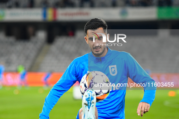 Virgil Andrei IVAN plays during the match between Universitatea Cluj and Universitatea Craiova at Cluj Arena Stadium in Cluj, Romania, on Se...