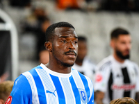 Basilio Ndong OWONO NCHAMA participates in the match between Universitatea Cluj and Universitatea Craiova at Cluj Arena Stadium in Cluj, Rom...