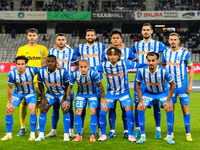 Players of Universitatea Craiova during the match between Universitatea Cluj and Universitatea Craiova in Cluj, Romania, on September 22, 20...