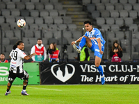 Denil Omar Maldonado Munguia is in action during the match between Universitatea Cluj and Universitatea Craiova at Cluj Arena Stadium in Clu...