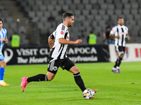 Mihaita Alexandru Chipciu is in action during the match between Universitatea Cluj and Universitatea Craiova at Cluj Arena Stadium in Cluj,...