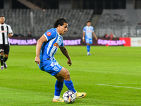 Luis Javier Paradela Diaz plays during the match between Universitatea Cluj and Universitatea Craiova at Cluj Arena Stadium in Cluj, Romania...