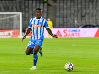 Basilio Ndong OWONO NCHAMA is in action during the match between Universitatea Cluj and Universitatea Craiova at Cluj Arena Stadium in Cluj,...