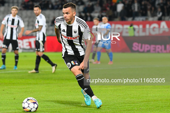 Dan Nicolae NISTOR participates in the match between Universitatea Cluj and Universitatea Craiova at Cluj Arena Stadium in Cluj, Romania, on...