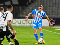 Nicusor Silviu Bancu plays during the match between Universitatea Cluj and Universitatea Craiova at Cluj Arena Stadium in Cluj, Romania, on...