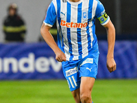 Nicusor Silviu Bancu plays during the match between Universitatea Cluj and Universitatea Craiova at Cluj Arena Stadium in Cluj, Romania, on...