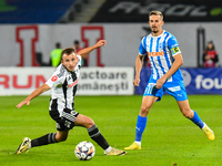 Nicusor Silviu Bancu plays during the match between Universitatea Cluj and Universitatea Craiova at Cluj Arena Stadium in Cluj, Romania, on...