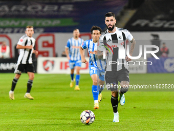 Radu Stefanita BOBOC participates in the match between Universitatea Cluj and Universitatea Craiova at Cluj Arena Stadium in Cluj, Romania,...