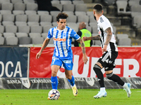 Luis Javier Paradela Diaz plays during the match between Universitatea Cluj and Universitatea Craiova at Cluj Arena Stadium in Cluj, Romania...