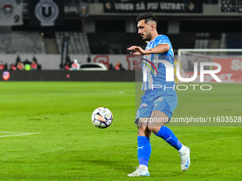 Virgil Andrei IVAN plays during the match between Universitatea Cluj and Universitatea Craiova at Cluj Arena Stadium in Cluj, Romania, on Se...