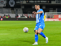 Virgil Andrei IVAN plays during the match between Universitatea Cluj and Universitatea Craiova at Cluj Arena Stadium in Cluj, Romania, on Se...