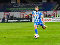 Nicusor Silviu Bancu plays during the match between Universitatea Cluj and Universitatea Craiova at Cluj Arena Stadium in Cluj, Romania, on...