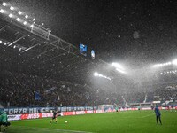 General view of Gewiss Stadium during the Italian Serie A football match between Atalanta BC and Calcio Como in Bergamo, Italy, on September...