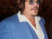 Johnny Depp arrives at the Maria Cristina hotel during the 72nd San Sebastian International Film Festival in San Sebastian, Spain, on Septem...