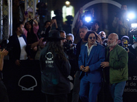 Johnny Depp arrives at the Maria Cristina hotel during the 72nd San Sebastian International Film Festival in San Sebastian, Spain, on Septem...