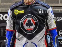 Belle Vue Aces' guest rider Niels K. Iversen participates in the Rowe Motor Oil Premiership Grand Final 1st Leg between Belle Vue Aces and L...