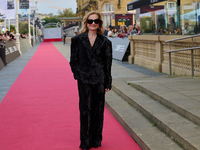 Isabelle Huppert attends the red carpet of the film Yeohaengjaui Pilyo during the 72nd San Sebastian International Film Festival in San Seba...