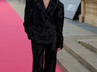 Isabelle Huppert attends the red carpet of the film Yeohaengjaui Pilyo during the 72nd San Sebastian International Film Festival in San Seba...