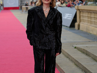 Isabelle Huppert attends the red carpet of the film Yeohaengjaui Pilyo during the 72nd San Sebastian International Film Festival in San Seba...