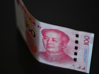 Chinese Yuan banknotes are pictured in Fuyang, China, on September 24, 2024. On September 24, the People's Bank of China announces that it w...