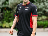 Kevin Magnussen of Haas F1 Team VF-24 Ferrari poses for a portrait during the Formula 1 Singapore Grand Prix 2024 at the Marina Bay Circuit...