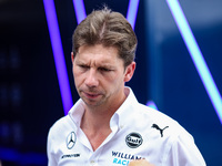 James Vowels, Team Principal of Williams Racing, portrait during the Formula 1 Singapore Grand Prix in Singapore, on September 19 to 22, 202...