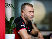 Kevin Magnussen of Haas F1 Team VF-24 Ferrari poses for a portrait during the Formula 1 Singapore Grand Prix 2024 at the Marina Bay Circuit...