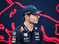 Max Verstappen of Red Bull Racing RB20 poses for a portrait during the Formula 1 Singapore Grand Prix 2024 on the Marina Bay Circuit in Sing...